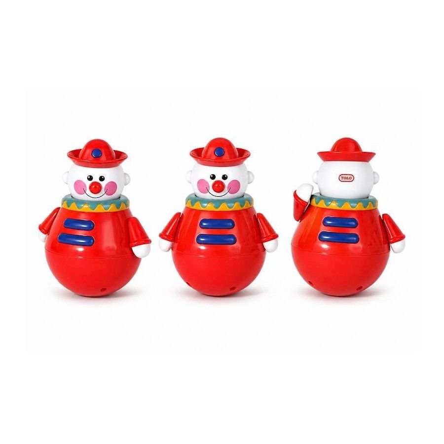 TOLO BIO Clown Roly Poly z dzwoneczkiem  6 m-cy+