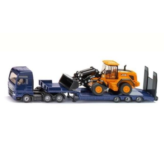 Siku Ciężarówka Man TGX XXL z ładowarką JCB