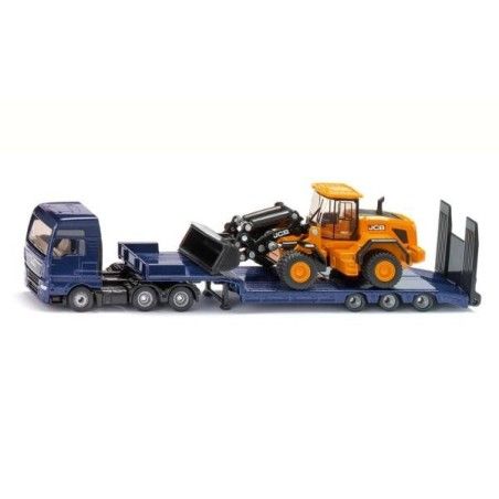 Siku Ciężarówka Man TGX XXL z ładowarką JCB