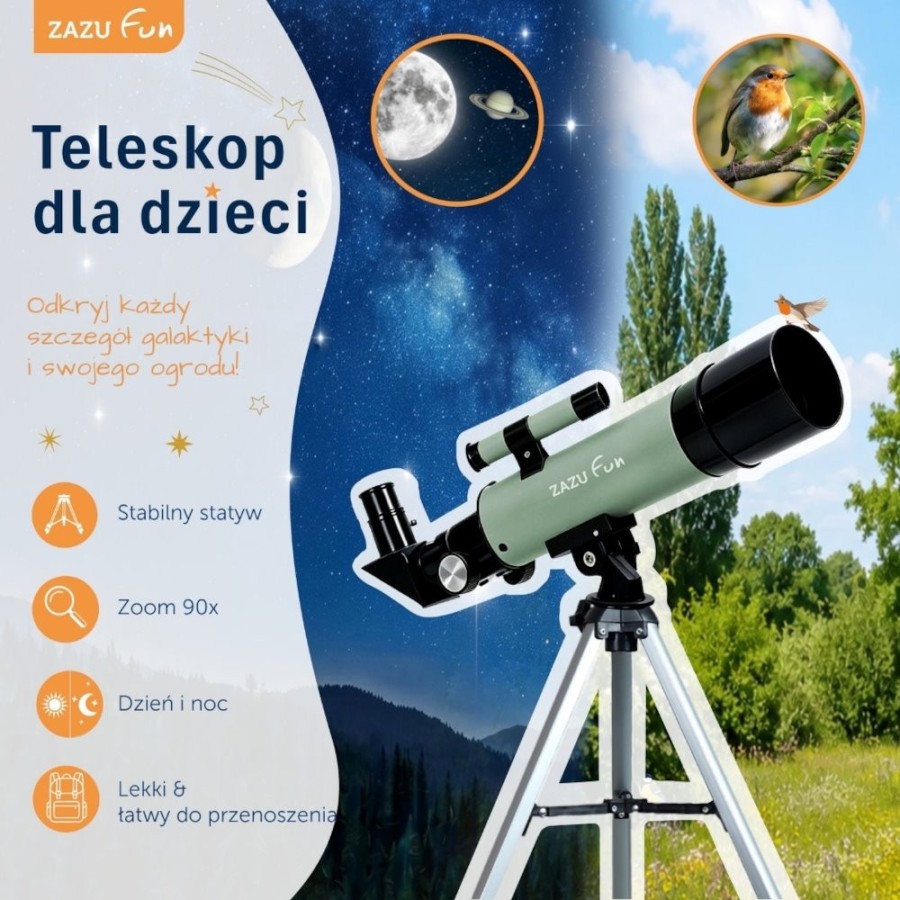 Zazu Kids Fun Teleskop dla dzieci Sage