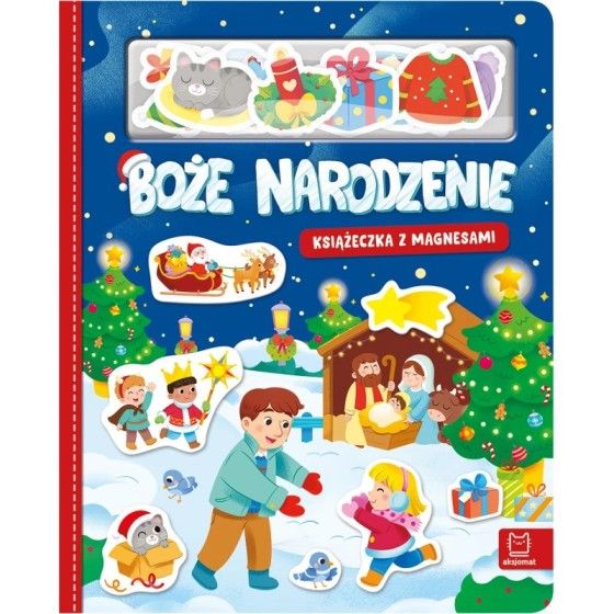 Aksjomats Boże Narodzenie. Książeczka z magnesami