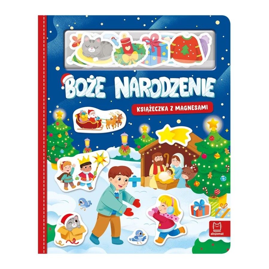 Aksjomats Boże Narodzenie. Książeczka z magnesami