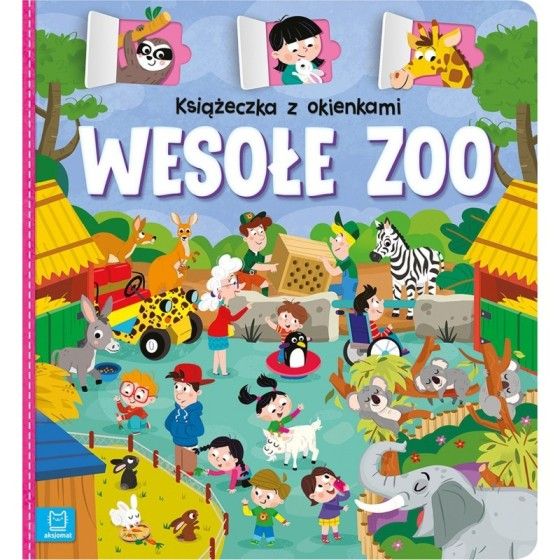 Aksjomat Książeczka z okienkami. Wesołe zoo
