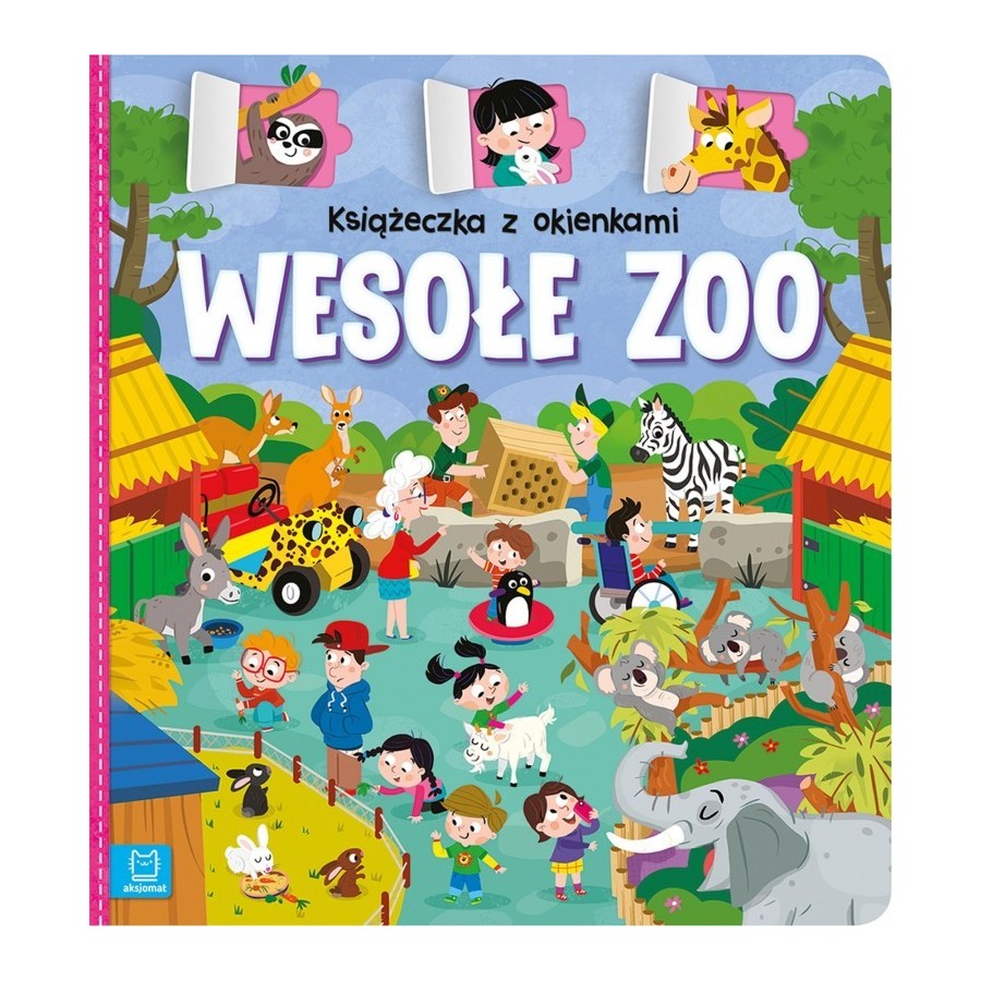 Aksjomat Książeczka z okienkami. Wesołe zoo