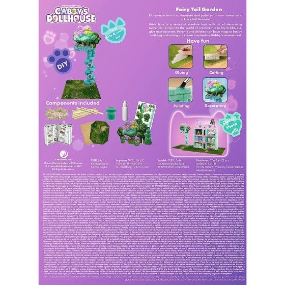Brick Trick Koci Domek Gabi - Fairy Tail Garden