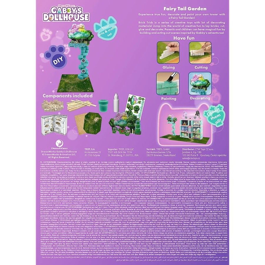 Brick Trick Koci Domek Gabi - Fairy Tail Garden