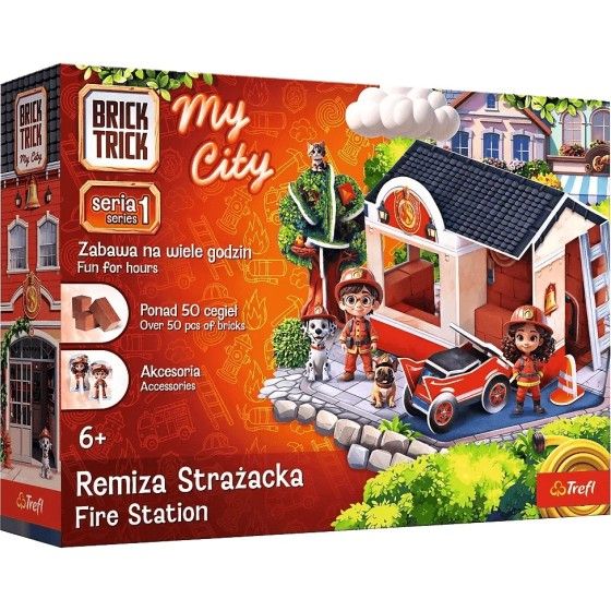 Brick Trick My City - Remiza Strażacka