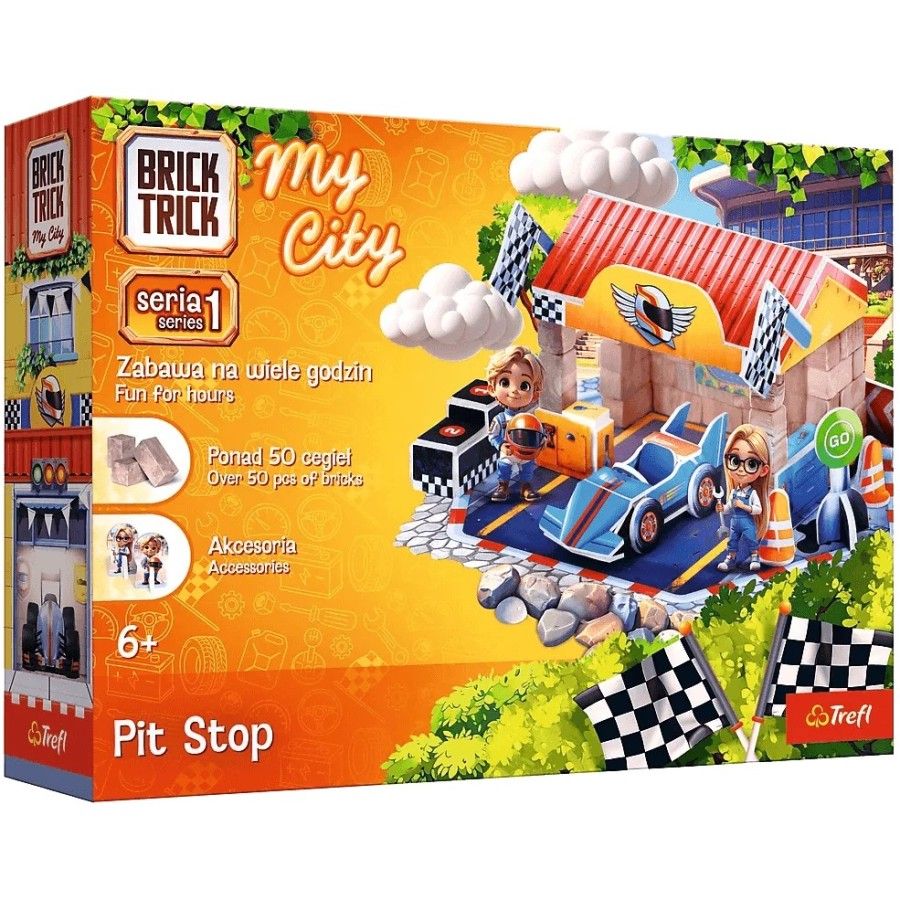 Brick Trick My City - Pit Stop