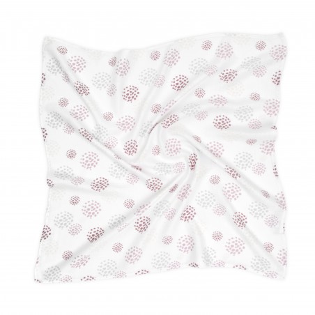 ColorStories - Otulacz muslin 75x75cm - Dots roses
