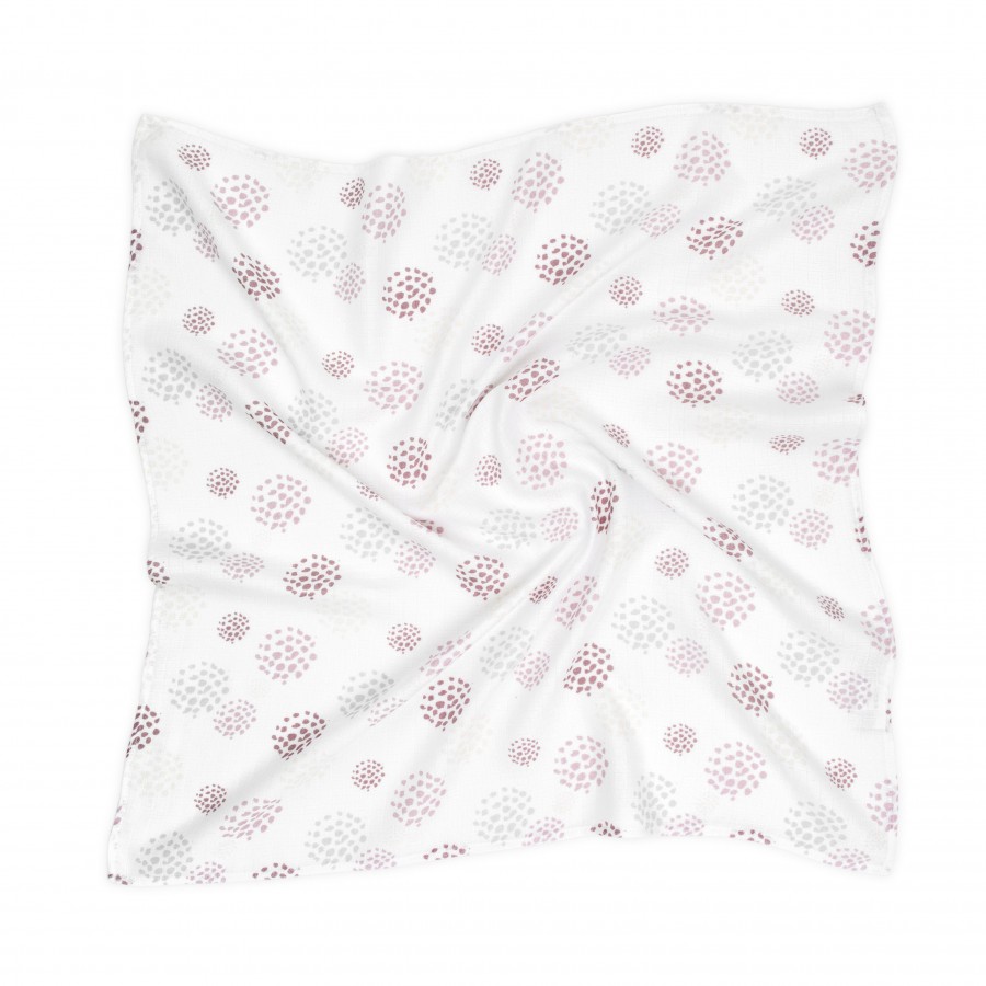 ColorStories - muslin diaper 55x60cm - Dots roses