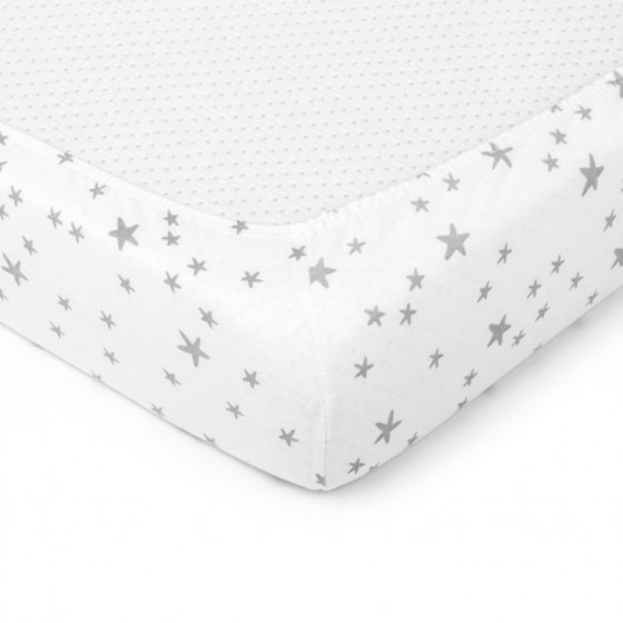 ColorStories - sheet to bed 120 / 60cm - White MilkyWay