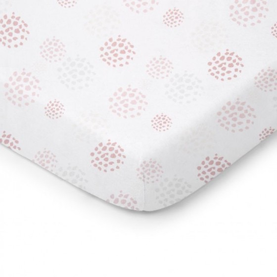 ColorStories - sheet to bed 120 / 60cm - Dots roses