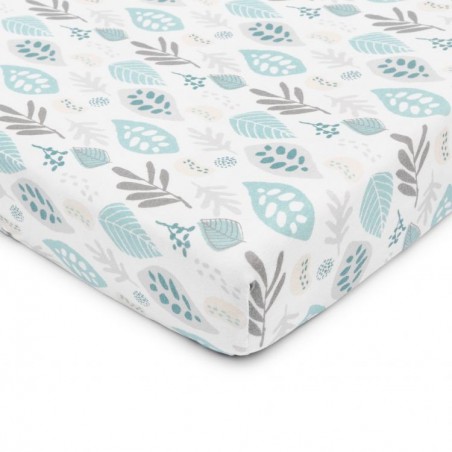ColorStories - sheet to bed 140 / 70cm - Floral turquoise