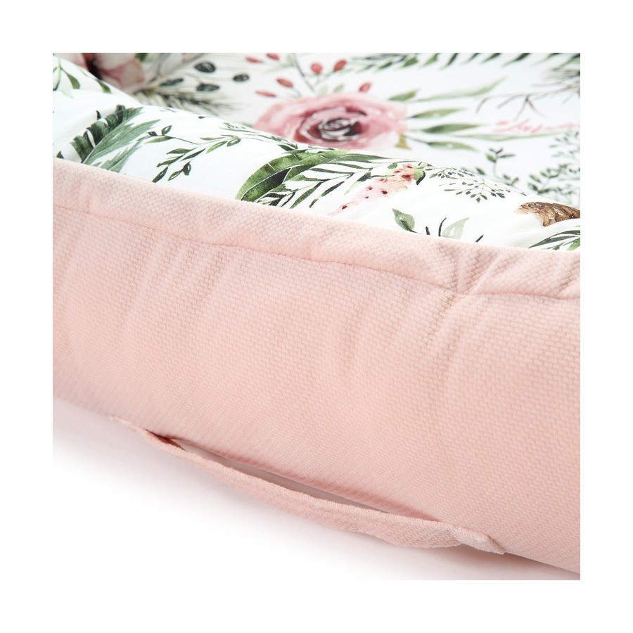 LA MILLOU KOKON BEST NEST - M - WILD BLOSSOM POWDER PINK VELVET