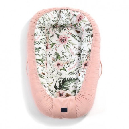 LA MILLOU KOKON BEST NEST - M - WILD BLOSSOM POWDER PINK VELVET