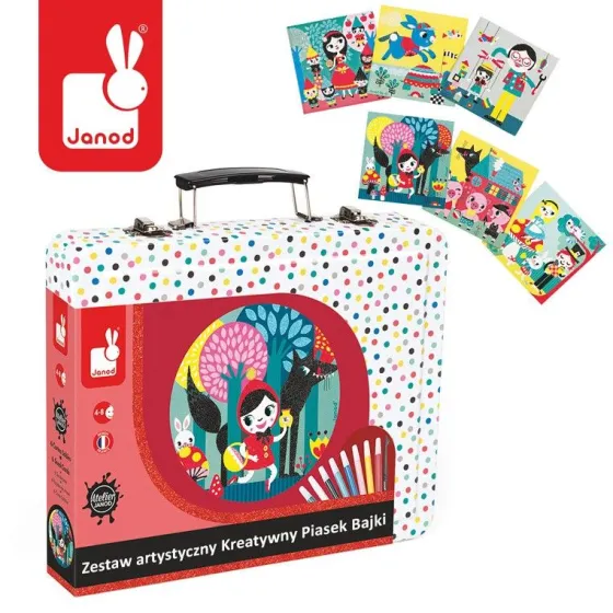 Janod, Creative sand art kit Tales