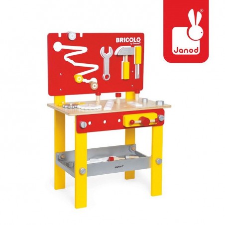 JANOD workshop table with 24 accessories Bricolo
