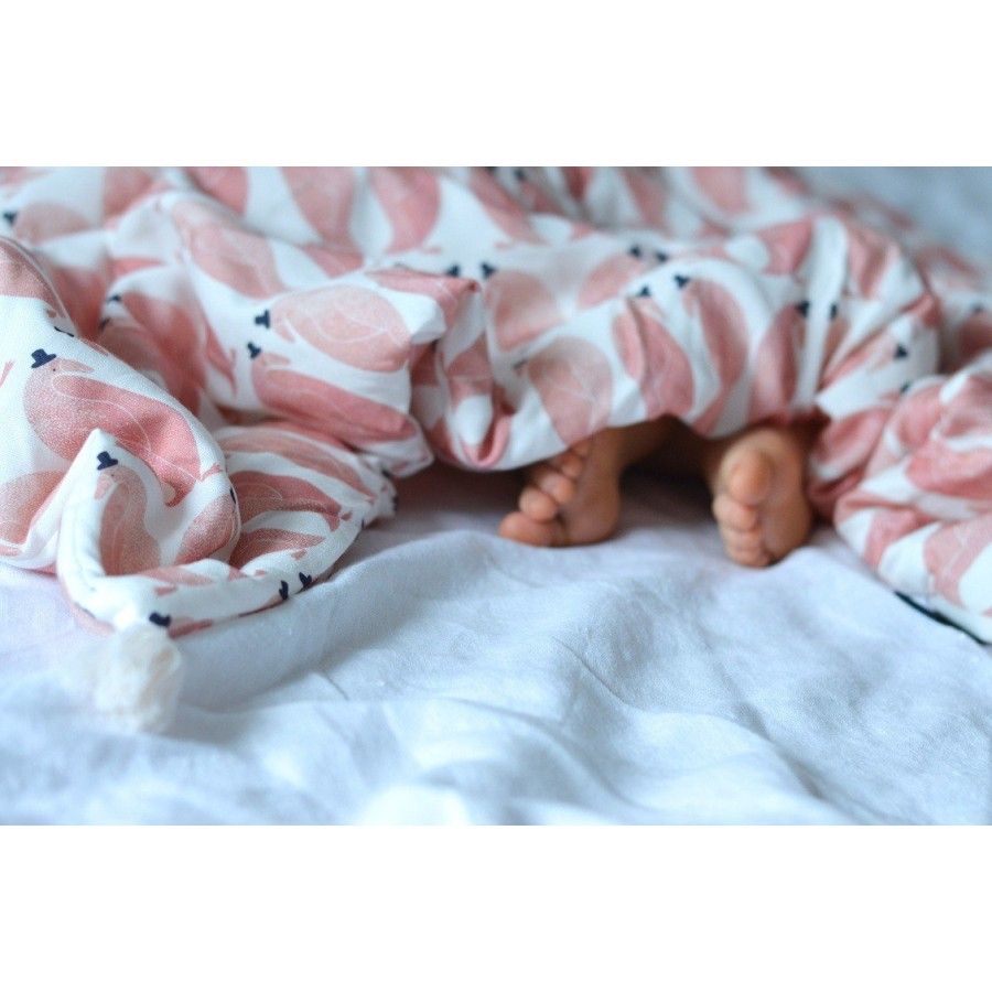 La Millou BY MAJA BOHOSIEWICZ - BAMBOO ROUND SWADDLE - KING