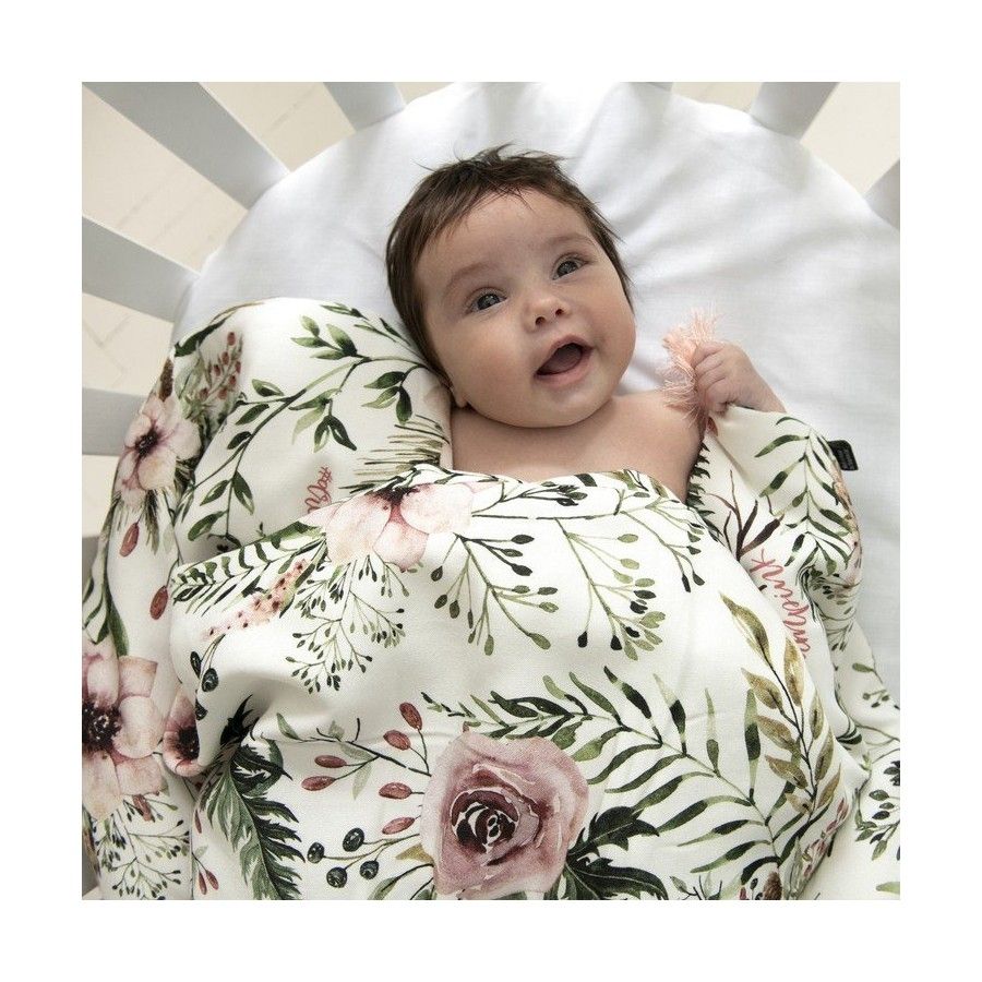 La Millou BY MAJA BOHOSIEWICZ - BAMBOO ROUND SWADDLE - KING