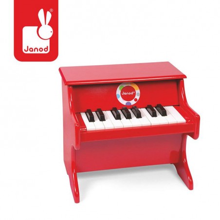 JANOD Piano confeti rojo
