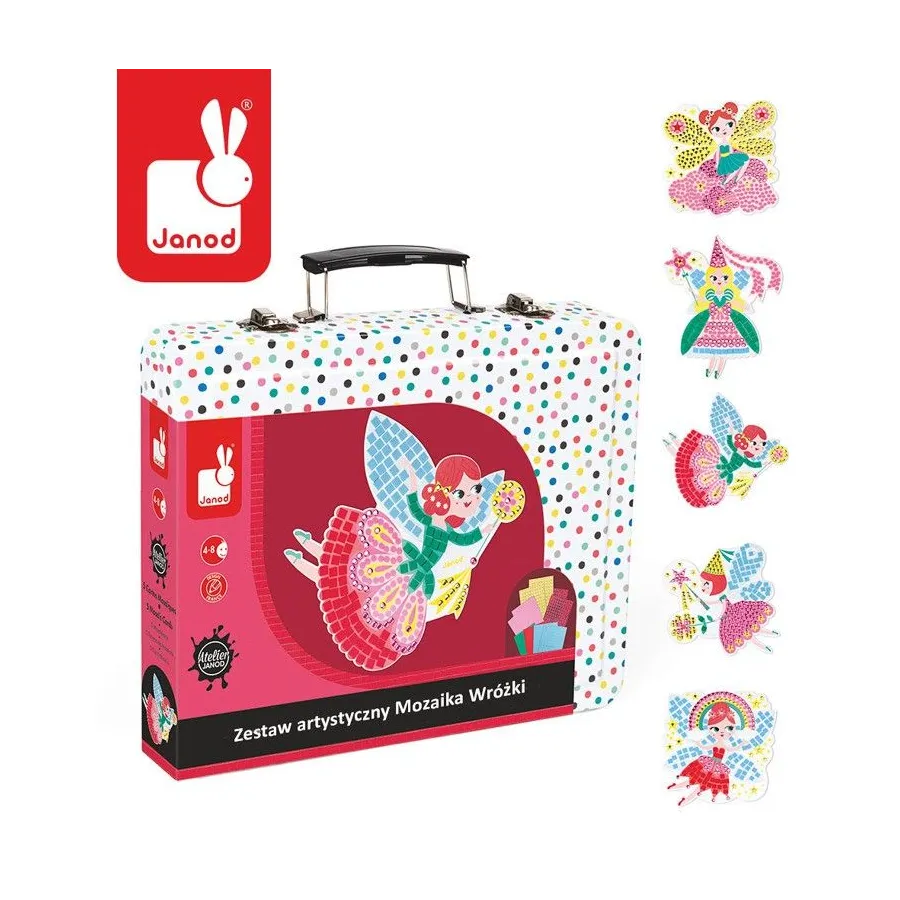 JANOD set of artistic mosaic Fairies JANOD set of artistic mosaic Fairies