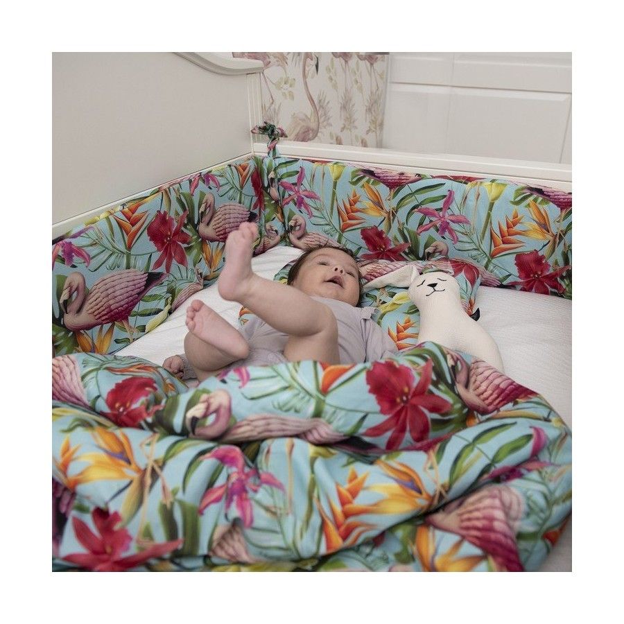 LA MILOU EST UN PROTECTEUR DE LIT EN COTON - PARROT LOVER &