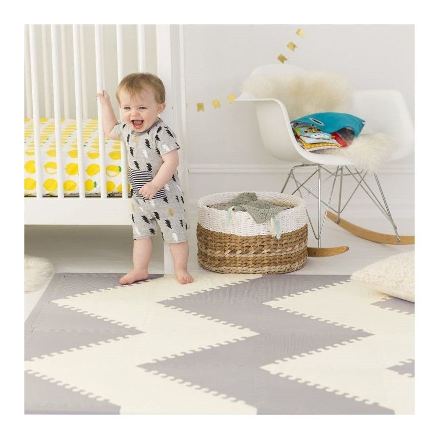 Skip Hop Mata Playspot Grey/Cream GEO