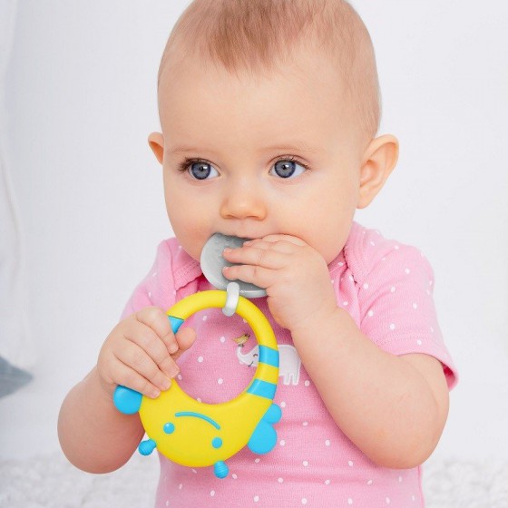 Skip Hop Silicone Teether Bee Exsplore Cooling & More