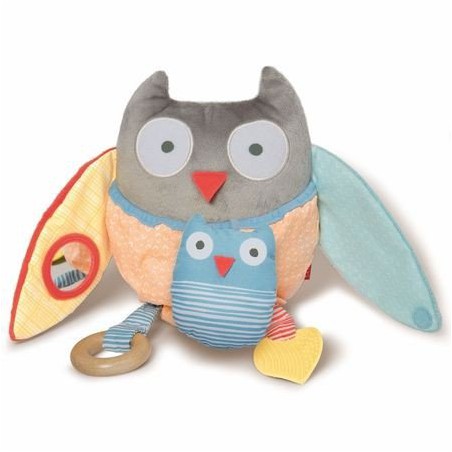 Skip Hop Treetop Owl Educational Toy Gray / Pastel