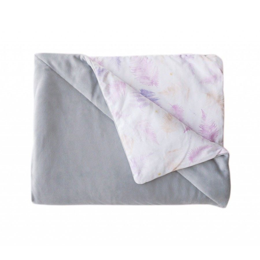 LULLALOVE COUVERTURE REMPLIE DE PAPILLONS DE ROSES