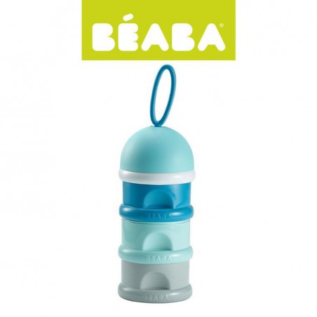 Beaba containers for milk powder blue