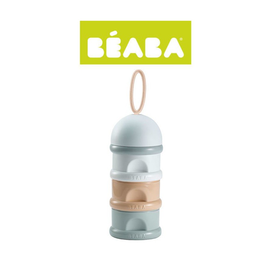 Beaba containers for milk powder nude