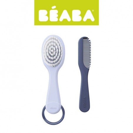 Beaba hair brush and comb mineral
