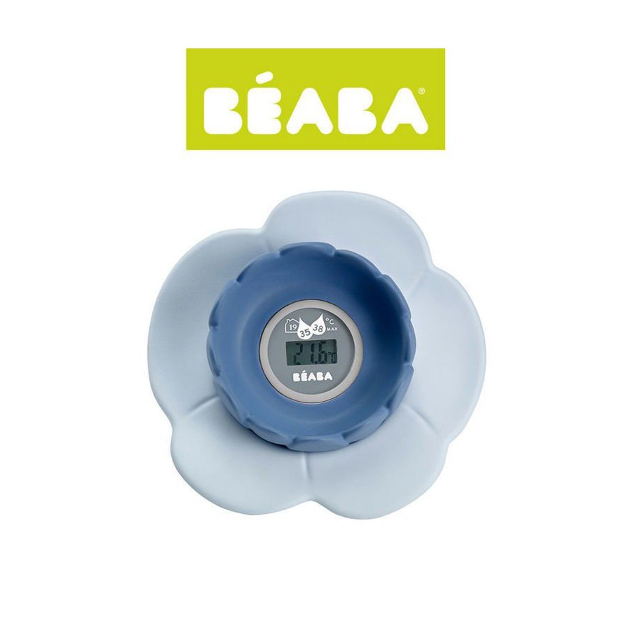 Beaba Lotus bath thermometer gray / blue
