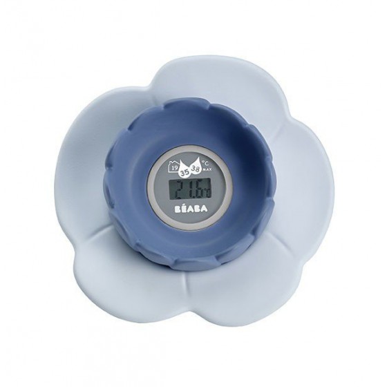 Beaba Lotus bath thermometer gray / blue