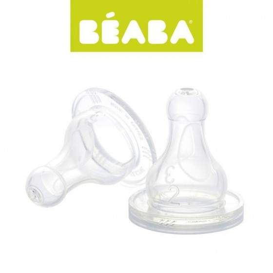 Beaba Bottle Teats 6m +