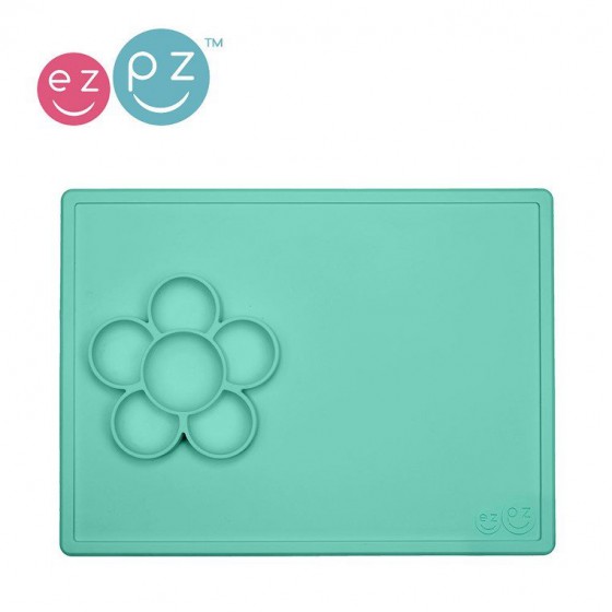 EZPZ silicone mat to play with pojemniczkami 2in1 Flower Play