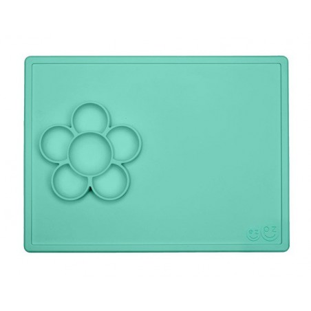 EZPZ Silicone play mat with containers 2in1 Flower Play Mat, mint