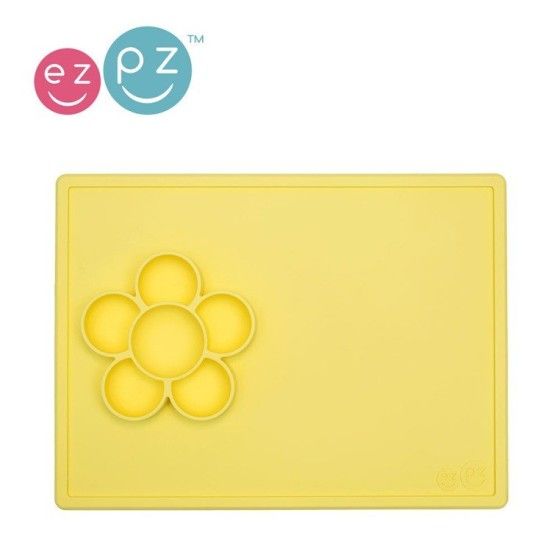 EZPZ Silikonmatta för att spela med 2W1 blomma spelbehållare