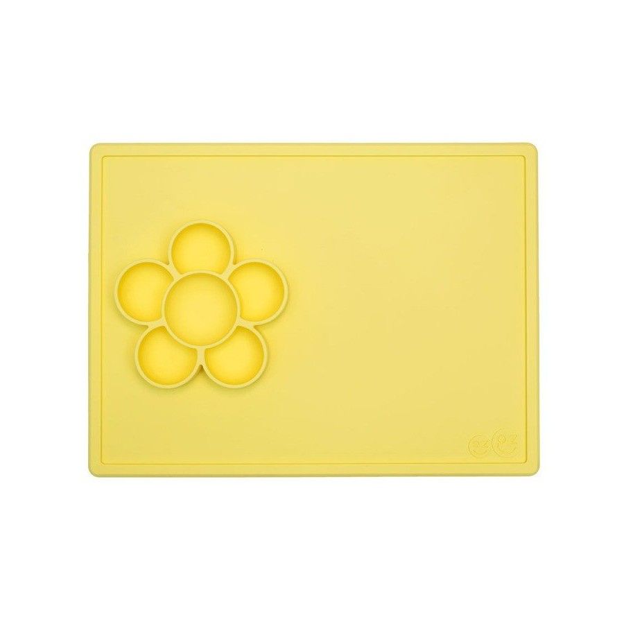 EZPZ Silicone Mat voor het spelen met 2W1 Flower Play Containers