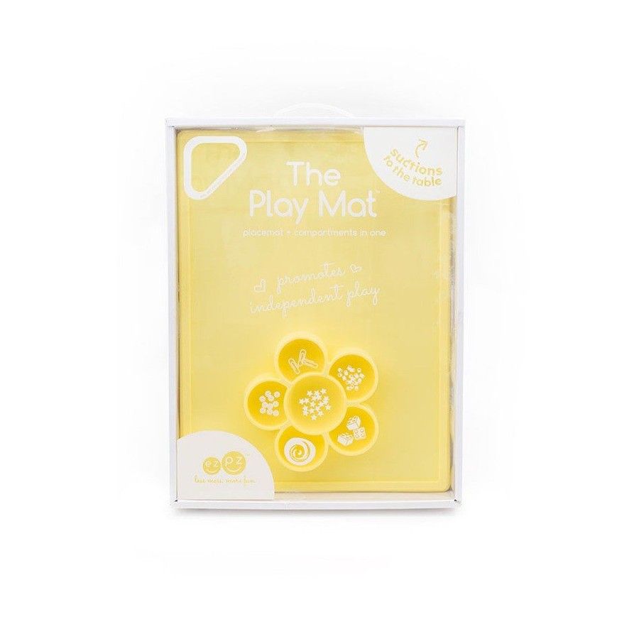 EZPZ Zlatý Flower Play Mat