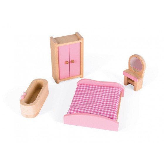Janod dollhouse with furniture 11