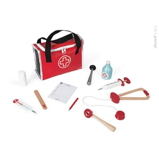 Janod, medical kit with 10 accessories