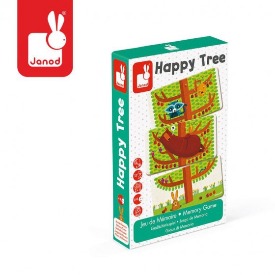 Janod Memory Game Happy Tree