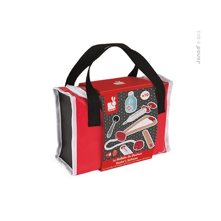 Janod, medical kit with 10 accessories
