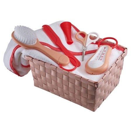 Beaba Carpet set with Nude / Coral accessories