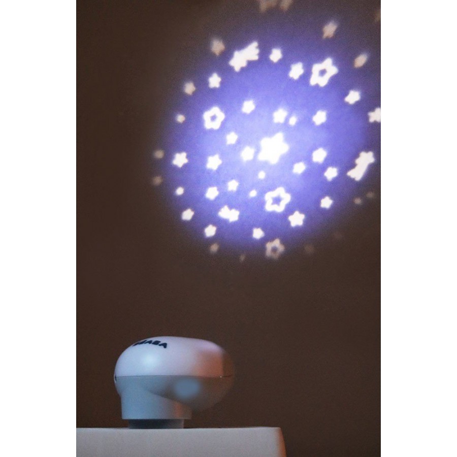 LED lamp projector stars and crying and motion sensor Pixie