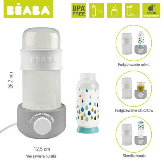 Beaba heater and steam sterilizer for bottles and jars Babymilk