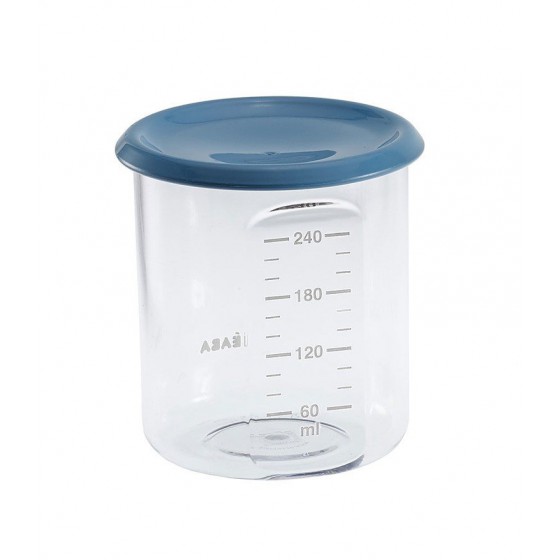 Beaba jar with hermetic closure 240 ml blue