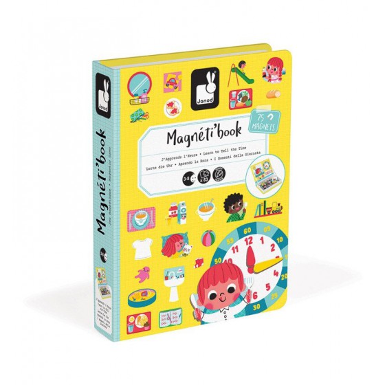 A puzzle Janod Magnetic Occupation Student Magnetibook watch